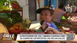 Stay protected from the sun! Temperatures reach up to 38 degrees with extreme radiation in Lima