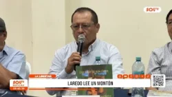 Trujillo: escritor presentó libros en Laredo Trujillo: escritor presentó libros en Laredo