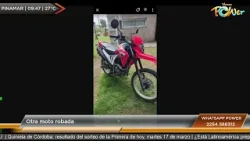 Otro robo de moto