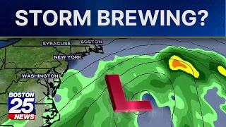 On your radar: Potential coastal storm could bring days of rain and strong winds to Massachusetts