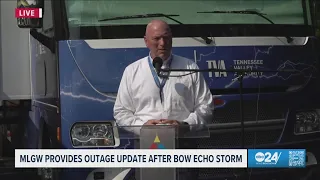 MLGW leadership offers storm recovery update on Tuesday