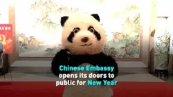 Chinese Embassy opens its doors to public for New Year