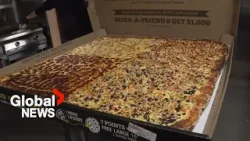 World's largest 'deliverable' pizza comes to Vancouver