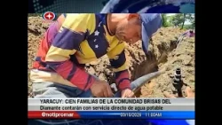 Yaracuy: 100 families in Brisas del Diamante community to have direct potable water service