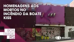 Homenagens aos mortos no incêndio da Boate Kiss