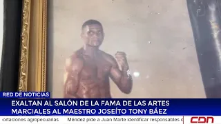 Exaltan al Salón de la Fama de las Artes Marciales al maestro Joseíto Tony Báez