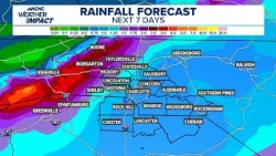 Sunny and warm Wednesday with high rain chances this weekend