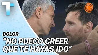 La carta que emocionó al mundo: la despedida de Messi a su papá
