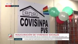 Inauguracion de cooperativas de viviendas