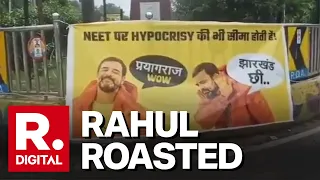 Drake Meme Posters ROAST Rahul: Why Is He Skipping Jharkhand Amid Students' Protest?
