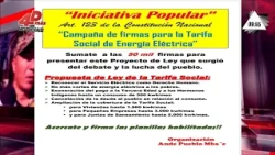 Campaña de firmas: Tarifa Social de Energía Eléctrica