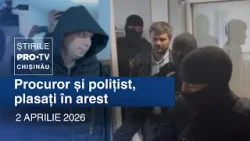 Știrile PRO TV (ORA 20:00) | PROCUROR ȘI POLIȚIST, PLASAȚI ÎN AREST | Moldova Știrile PRO TV (ORA 20:00) | PROCUROR ȘI POLIȚIST, PLASAȚI ÎN AREST | Moldova