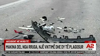 Aksident në Mirditë, makina del nga rruga, një viktimë dhe dy të plagosur