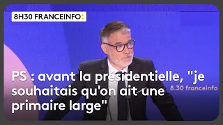 Left-wing primary, presidential election, heatwave... Olivier Faure on "8:30 franceinfo"