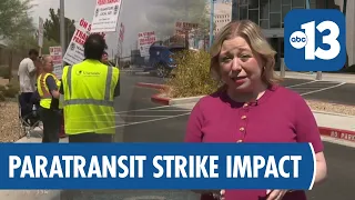 Las Vegas Paratransit Strike Leaves Riders Stranded