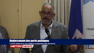 Renforcement des partis politiques | L’OCID plaide pour une meilleure préparation des structures