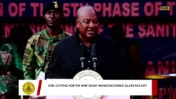 Речь президента Джона Драмани Махамы на церемонии закладки первого камня нового завода по произво...