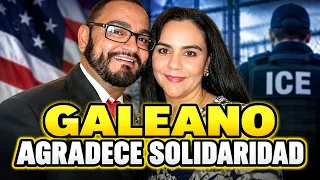 Esposa de Luis Galeano agradece solidaridad