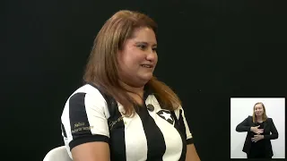 Alerj Revista - Aguinaldo Sorato, Amanda Vianna, and Crica Rodrigues