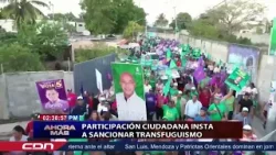 Participación Ciudadana Insta a sancionar transfuguismo