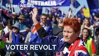 One Nation surges as voters turn against Labor and Coalition