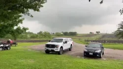 Reported tornado in Navarro County Friday afternoon