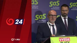 Tlačová beseda strany SaS k téme rozpočtu (21.8.2026)