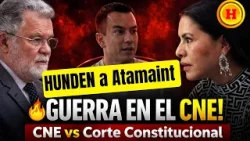 ¡ESCÁNDALO EN EL CNE! Pita DESMIENTE a Atamaint y estalla la guerra interna