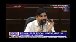 Fiscal Johel Zelaya: “Si el fiscal general mintió que lo condene la historia, así de sencillo”