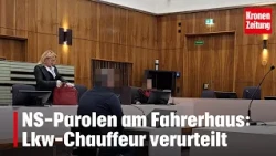 Nazi Slogans on Truck Cab: Truck Driver Convicted | krone.tv NEWS