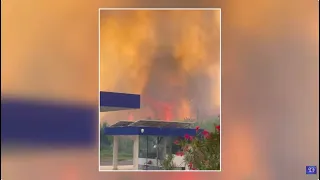 Two suspicious fires put Magliana and Trullo on high alert. Apartment building evacuated