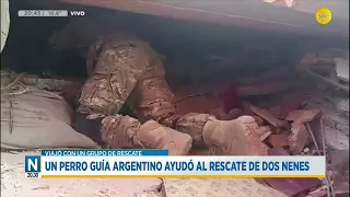 Argentine search dog helps rescue two children in Venezuela │N20:30 │06-29-26