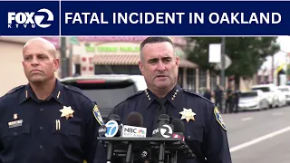 Oakland police chief press conference on the 'critical incident' | KTVU