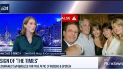 Journalist posts AI photo of Jeffrey Epstein posing with Israeli President Isaac Herzog