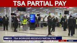 TSA pay resumes, but shutdown continues