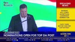 Hill-Lewis accepts DA leadership nomination