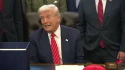 LIVE: President Trump signs bill to reopen the government