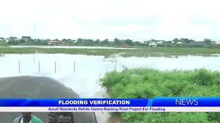 Amufi Residents Refute Claims Blaming Road Project For Flooding