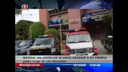 Mérida: un joven de 28 años asesinó a su propio padre luego de una discusión