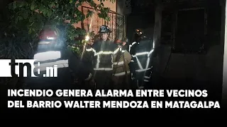 Man suffers minor burns following house fire in Matagalpa