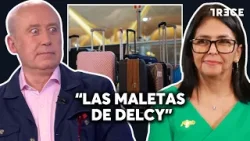 Aldama niega el vídeo de las maletas de Delcy y revela un "sobre clave" | El Cascabel