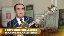 Qadrdon ko'chalarimda yana bolalikka qaytdim I Abdulhay Karimov I UYGA QAYTIB (09.03.2026)