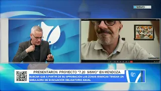 PRESENTARON  PROYECTO "7.20  SISMO" EN MENDOZA