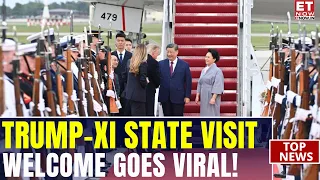 Trump-Xi State Visit: Watch Trump’s Welcome For Peng Liyuan At White House | Breaking News | ET Now