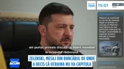 Mesaj din buncărul prezidențial pentru ucraineni. Zelenski l-a invitat pe Trump în Ucraina