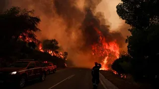 Initial Economic Impact of Wildfires in Europe