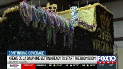 Krewe de la Dauphine prepares floats with ‘winning’ theme as parade gets ready to roll Saturday