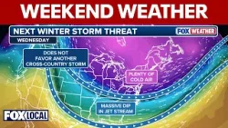 Tracking potential NYC weekend nor'easter as East Coast snow chances increase