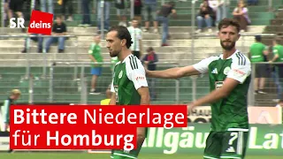 Fußball, Regionalliga Südwest: FC 08 Homburg verliert gegen Stuttgarter Kickers