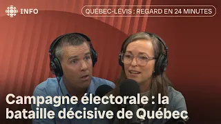 What color will the Quebec region be? PODCAST "Quebec-Lévis: a look in 24 minutes"
